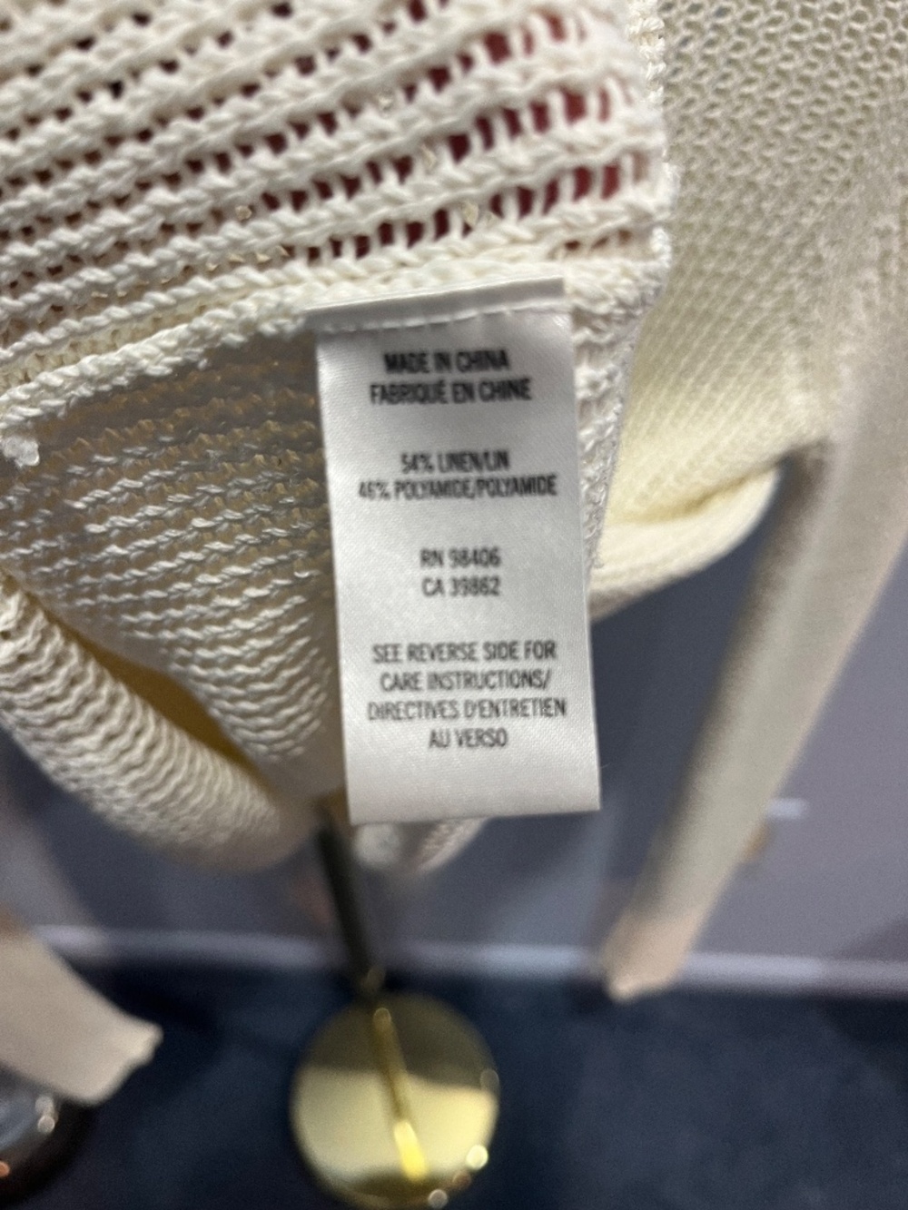 Theory Mesh Sweater - Picture 4 of 4